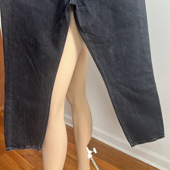 Abercrombie & Fitch The Mom High Rise Jeans Black Size 26/2 - Picture 12 of 15